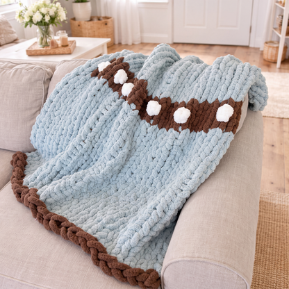 Hot Cocoa Mug Blanket Pattern