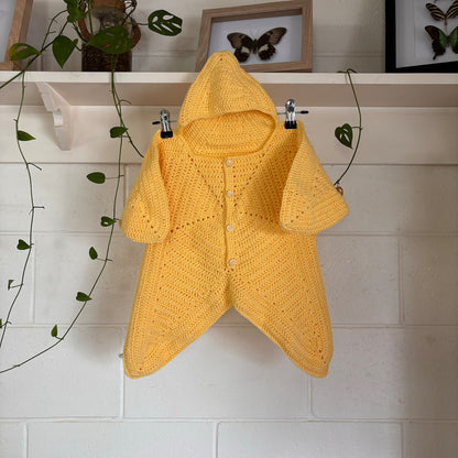 Crochet Baby Star Suit Pattern