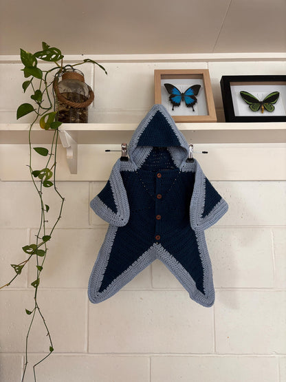 Crochet Baby Star Suit Pattern