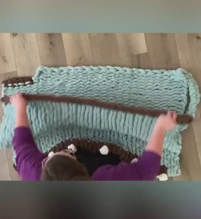 Hot Cocoa Mug Blanket Pattern